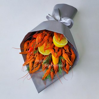 Букет из раков (800 гр) и перца Букет из раков (800 гр) и перца